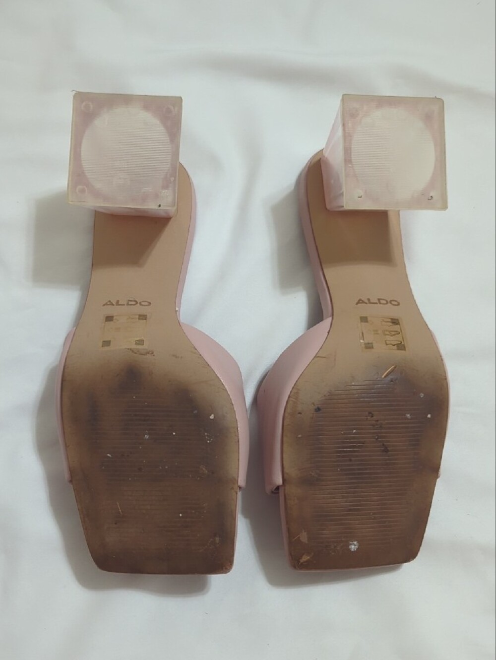 ALDO Women's Kylah Heel Sandal, Color Light Pink Size 7.5 - Picture 6 of 14